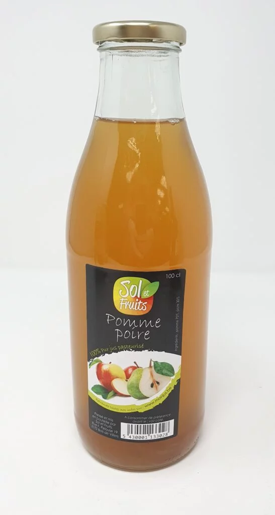 Jus de pommes-poires 1L
